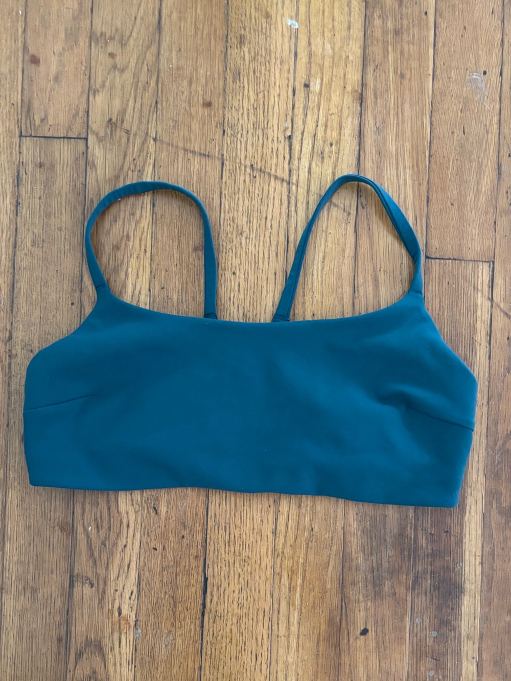 Storm Teal Lululemon Wunder Train Sports Bra C/D Cup